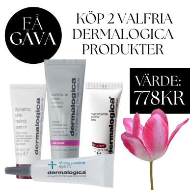 Köp 2 Dermalogicaprodukter få gåva 