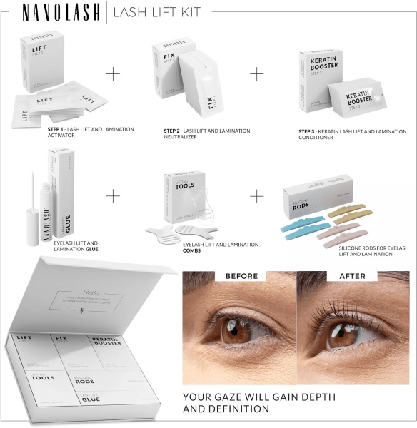 Nanolash Lash Lift Kit Bryn Fransar